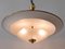 Large Mid-Century Modern UFO Ceiling or Pendant Lamp, Germany, 1950s 13