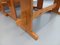 Vintage Fir Table & Benches, 1960s, Set of 3, Image 3