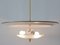 Large Mid-Century Modern UFO Ceiling or Pendant Lamp, Germany, 1950s 11