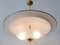 Large Mid-Century Modern UFO Ceiling or Pendant Lamp, Germany, 1950s 15