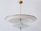 Large Mid-Century Modern UFO Ceiling or Pendant Lamp, Germany, 1950s 12