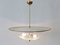 Large Mid-Century Modern UFO Ceiling or Pendant Lamp, Germany, 1950s 4