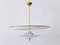 Large Mid-Century Modern UFO Ceiling or Pendant Lamp, Germany, 1950s 8
