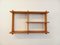 Vintage Pine Wall Shelf in the style of Maison Regain, 1980s 5
