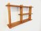 Vintage Pine Wall Shelf in the style of Maison Regain, 1980s 9