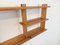 Vintage Pine Wall Shelf in the style of Maison Regain, 1980s 2