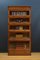 Fünfteiliges Barrister Bücherregal aus Nussholz, 1940 3