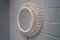 Vintage Swiss Illuminated Glass Crystal Wall Mirror 4