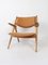 Ch28 Sawbuck Armchair by Hans J. Wegner for Carl Hansen & Son, Denmark, 1970s 2