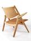 Ch28 Sawbuck Armchair by Hans J. Wegner for Carl Hansen & Son, Denmark, 1970s 1