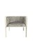 Fauteuil Collector Az1 Graffito en Tissu Graphite et Métal Laqué Blanc par Francesco Zonca 2