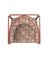 Collector Az1 Armchair Yucca Terracotta Fabric and Red Lacquered Metal by Francesco Zonca 3