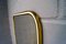 Wall Mirror in Lacquered Brass from Vereinigte Werstätten, 1950s 3