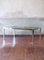 Coffee Table in Brass and Chromed Metal with Smoked Glass Shelves, Italy, 1980s 1