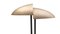 Lampes de Bureau Mid-Century en Bronze, Set de 2 3