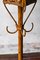 Mid-Century Floor Lamp in Rush with Geometric Patterns and Large Lampshade, 1950s 12