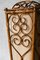 Mid-Century Floor Lamp in Rush with Geometric Patterns and Large Lampshade, 1950s 15