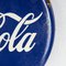 20. Jh. Emailliertes Coca Cola Werbeschild, 1950er 6