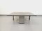 Rectangular Coffee Table in Steel and Smoked Glass by Francois Monnet, 1970s, Image 5