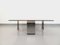 Rectangular Coffee Table in Steel and Smoked Glass by Francois Monnet, 1970s, Image 6