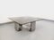 Rectangular Coffee Table in Steel and Smoked Glass by Francois Monnet, 1970s, Image 2