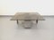 Rectangular Coffee Table in Steel and Smoked Glass by Francois Monnet, 1970s, Image 4