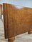 Art Deco Einzelbett aus Nussholz, 1940er 7