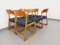 Sedie a slitta vintage in legno e spugna di Baumann, Francia, anni '70, set di 6, Immagine 21