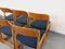 Vintage French Sled Chairs in Wood and Terry Fabric from Baumann, 1970s, Set of 6 18