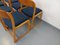 Vintage French Sled Chairs in Wood and Terry Fabric from Baumann, 1970s, Set of 6 16