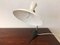 Vintage Table Lamp with Cast Iron Base and White Painted Metal Shade 4