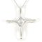 Infinity Cross Silber Halskette von Tiffany & Co. 1