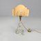 Italian Art Deco Table Lamps in Murano Glass and Floral Fabric attributed to Seguso, 1930s, Set of 2 9