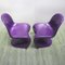 Purple Panton Chairs by Verner Panton for Herman Miller, 1976, Set of 6, Image 4