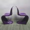 Purple Panton Chairs by Verner Panton for Herman Miller, 1976, Set of 6 14