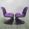 Chaises Panton Violettes par Verner Panton pour Herman Miller, 1976, Set de 6 16