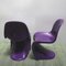 Purple Panton Chairs by Verner Panton for Herman Miller, 1976, Set of 6 5