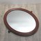 Vintage Art Nouveau Mirror with Wooden Frame, Image 2