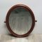 Vintage Art Nouveau Mirror with Wooden Frame 1