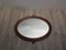 Vintage Art Nouveau Mirror with Wooden Frame, Image 9