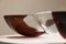 Mod. Transparente S505 Glasschale von Mazzega, 1970er 8