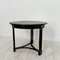 19th Century French Empire Style Black Round Gueridon Table, 1870s 3