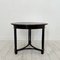 19th Century French Empire Style Black Round Gueridon Table, 1870s 9