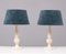 Classical Greek Alabaster Table Lamps, 1970s, Set of 2 4