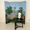 20th Century Four Panel Wallpaper Screen from Zuber, 1940s 6