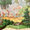 20th Century Four Panel Wallpaper Screen from Zuber, 1940s 9