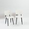 Blue & White Revolt Chairs by Friso Kramer for Ahrend De Cirkel, Set of 4, Image 3