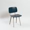 Blue & White Revolt Chairs by Friso Kramer for Ahrend De Cirkel, Set of 4, Image 7