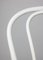 No. 18 White Chairs attributed to Michael Thonet, Set of 4 6