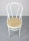 No. 18 White Chairs attributed to Michael Thonet, Set of 4 18